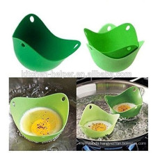 Anti stick highly welcomed kitchenware silicone egg poacher